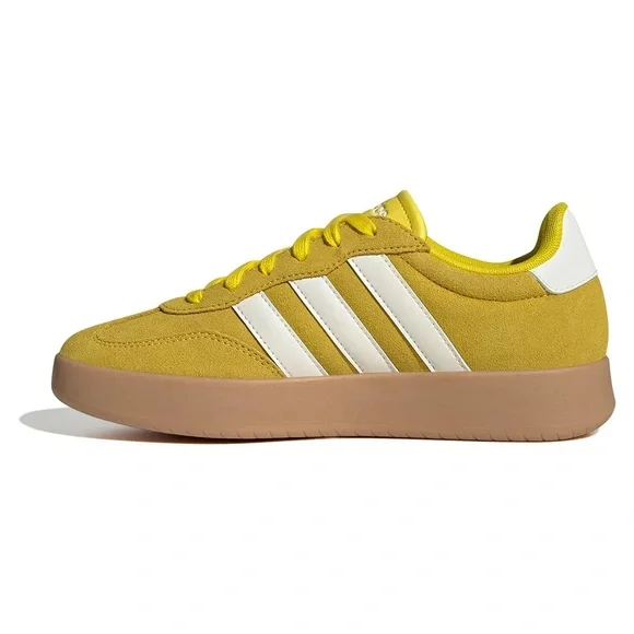 Adidas Yellow Barreda Trainers Sneakers US 8.5 UK 7 - Picture 4 of 10